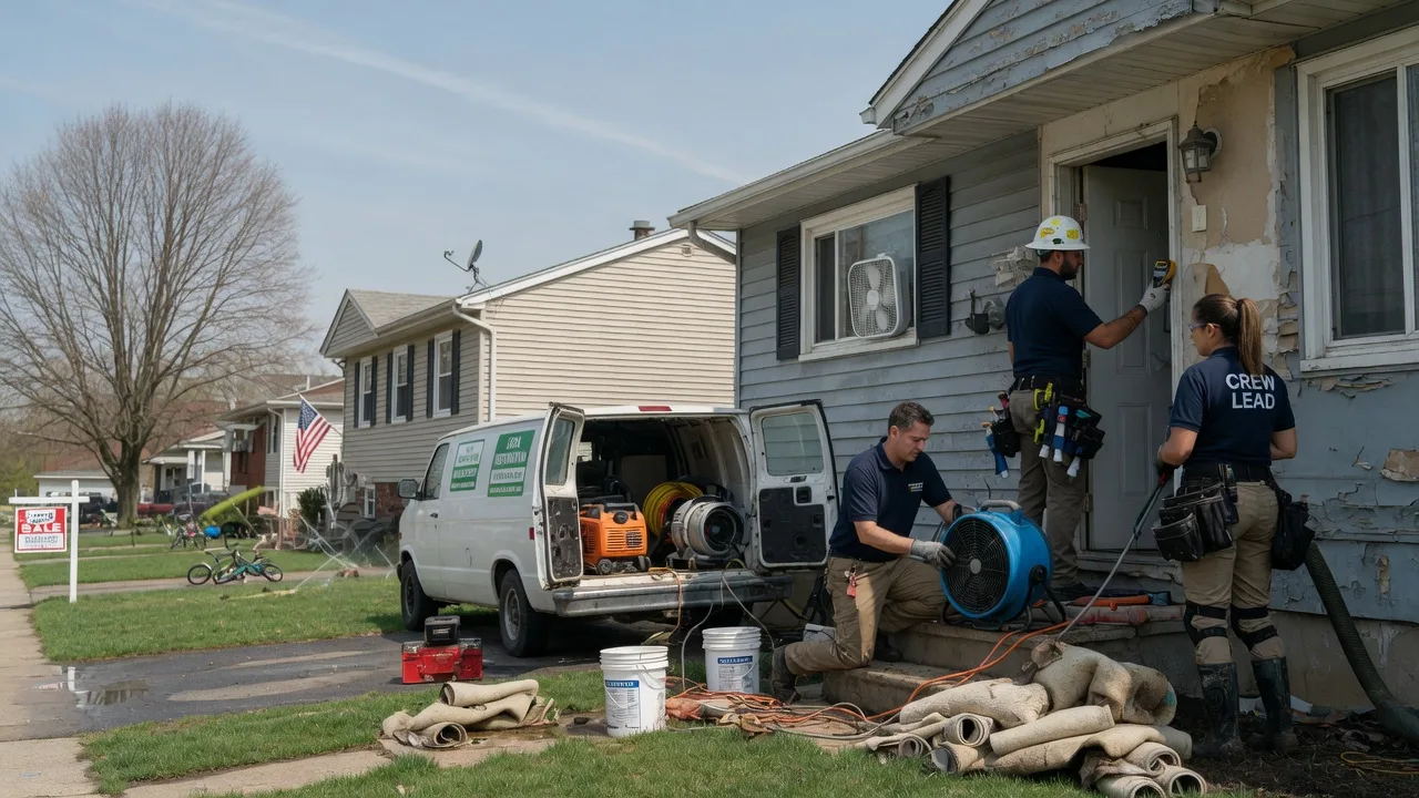 Flood Cleanup in Mapleville, RI near me