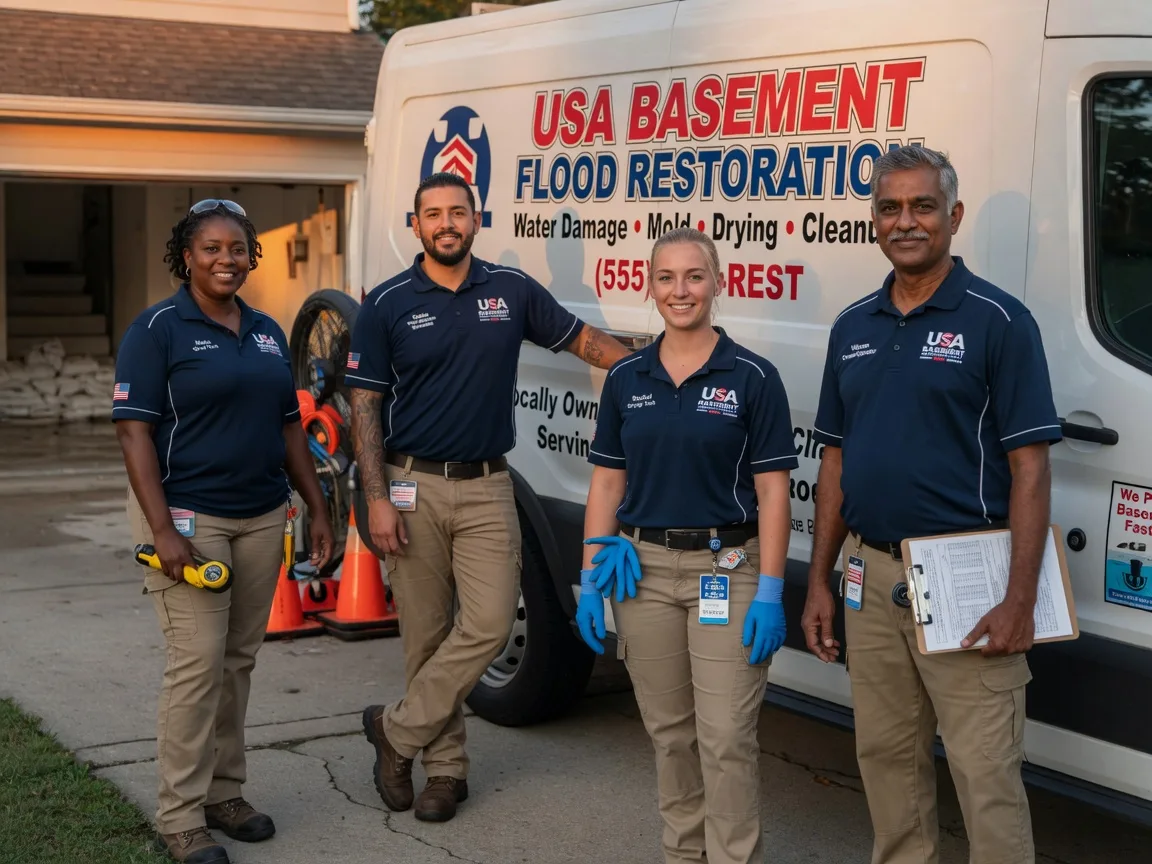 Basement Flood Cleanup company in Mapleville, RI
